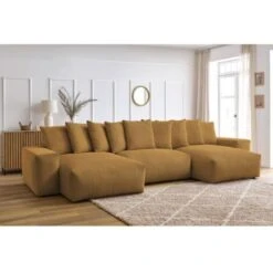 Canapé Panoramique Convertible BOBOCHIC - Canapé Panoramique Convertible Coffre Ultra Moelleux VOLTAIRE Panoramique Jaune 9 Canapé Panoramique Convertible BOBOCHIC - Canapé Panoramique Convertible Coffre Ultra Moelleux VOLTAIRE Panoramique Jaune -VIDAXL || Songmics Soldes 100258985 3