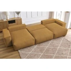 Canapé Panoramique Convertible BOBOCHIC - Canapé Panoramique Convertible Coffre Ultra Moelleux VOLTAIRE Panoramique Jaune 11 Canapé Panoramique Convertible BOBOCHIC - Canapé Panoramique Convertible Coffre Ultra Moelleux VOLTAIRE Panoramique Jaune -VIDAXL || Songmics Soldes 100258985 5