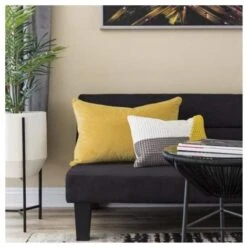 Canapé Convertible Clic Clac En Microfibre Effet Velours 2 Places Ametista 8 Canapé Convertible Clic Clac En Microfibre Effet Velours 2 Places Ametista -VIDAXL || Songmics Soldes 10549375 2