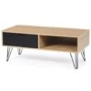 Table Basse Vintage NOEMI Bois Pied épingle 1 Table Basse Vintage NOEMI Bois Pied épingle -VIDAXL || Songmics Soldes 13602132 1
