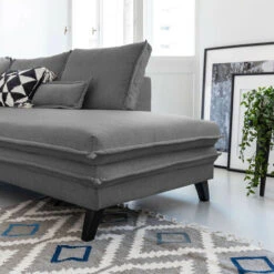 Boho - Canapé D'angle Panoramique XXL - Convertible - Avec Coffre - Droit -VIDAXL || Songmics Soldes 14007698 5