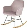 Chaise à Bascule Avec Accoudoirs Fauteuil De Relaxation Pieds Confortable Haute Qualité Élégant (Rose),SoBuy®FST68-P 1 Chaise à Bascule Avec Accoudoirs Fauteuil De Relaxation Pieds Confortable Haute Qualité Élégant (Rose),SoBuy®FST68-P -VIDAXL || Songmics Soldes 14220705 1