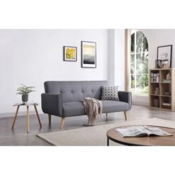 Canapé Scandinave Convertible 3 Places -VIDAXL || Songmics Soldes 15220058 4
