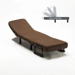 Fauteuil Convertible 1 Place Chauffeuse En Tissu Deborah Couleur: Marron 11 Fauteuil Convertible 1 Place Chauffeuse En Tissu Deborah Couleur: Marron -VIDAXL || Songmics Soldes 15282659 5