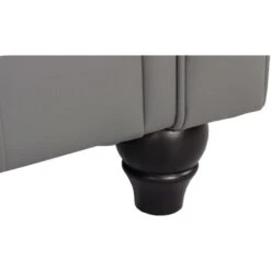 Grand Canapé 2 Places Chesterfield Gris -VIDAXL || Songmics Soldes 15817685 5