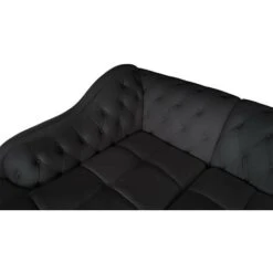 Canapé D'angle Brittish Noir Style Chesterfield -VIDAXL || Songmics Soldes 15817700 3