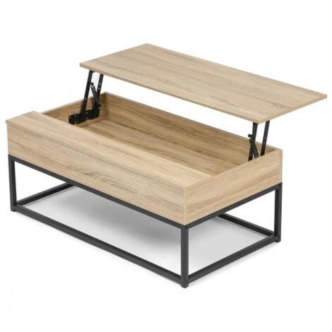 Table Basse Plateau Relevable DETROIT Design Industriel 3 Table Basse Plateau Relevable DETROIT Design Industriel