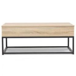 Table Basse Plateau Relevable DETROIT Design Industriel 9 Table Basse Plateau Relevable DETROIT Design Industriel -VIDAXL || Songmics Soldes 15964197 3