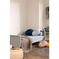 Canapé Inclinable 3 Places En Velours Jehrd SKLUM Bleu Niagara -VIDAXL || Songmics Soldes 16781757 4