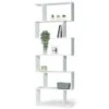 Etagère Bibliothèque SOFIA Forme S Bois Blanc 189 Cm -VIDAXL || Songmics Soldes 16925091 1