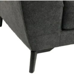 Canapé Charm Angle Droit Gris Foncé -VIDAXL || Songmics Soldes 18183884 4