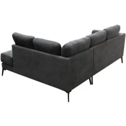 Canapé Charm Angle Droit Gris Foncé -VIDAXL || Songmics Soldes 18183884 5