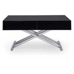 CIARA - Table Basse Laquée Noir Relevable Extensible 10 CIARA - Table Basse Laquée Noir Relevable Extensible -VIDAXL || Songmics Soldes 18381923 4