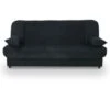 MADDY - Banquette Clic Clac Convertible En Tissu Noir -VIDAXL || Songmics Soldes 18397025 1