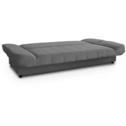 MADDY - Banquette Clic Clac Convertible En Tissu Gris -VIDAXL || Songmics Soldes 18528817 3