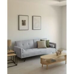 Canapé Inclinable 3 Places En Tissu Jehrd SKLUM -VIDAXL || Songmics Soldes 18537423 2