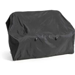 Housse De Canapé Extérieur 2 Personnes Polyester Noire