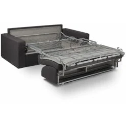 Canapé Convertible NIGHT Express 140 Cm Matelas 14 Cm Gris Anthracite -VIDAXL || Songmics Soldes 19682773 3