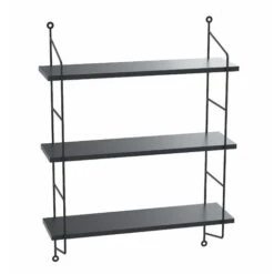 Étagère Murale De 3 Niveaux Style Industriel -VIDAXL || Songmics Soldes 19841486 4