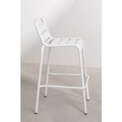 Tabouret Haut D'Extérieur (76 Cm) Janti SKLUM Blanc -VIDAXL || Songmics Soldes 22985795 4