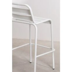 Tabouret Haut D'Extérieur (76 Cm) Janti SKLUM Blanc -VIDAXL || Songmics Soldes 22985795 5