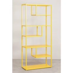 Librairie Thura SKLUM Jaune Fresia -VIDAXL || Songmics Soldes 23639480 2