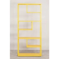 Librairie Thura SKLUM Jaune Fresia -VIDAXL || Songmics Soldes 23639480 4