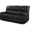 Canapé Relax Lincoln - 197 X 89 X 103 Cm - 3 Places - Noir -VIDAXL || Songmics Soldes 2374378 1