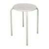 Perel Tabouret - Blanc -VIDAXL || Songmics Soldes 2461714 1