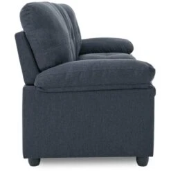 EMILE - Canapé 3 Places En Tissu Gris Foncé -VIDAXL || Songmics Soldes 24801382 3