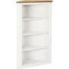 Armoire D'angle 59x36x100 Cm Bois De Chêne Massif VidaXL -VIDAXL || Songmics Soldes 24812346 1