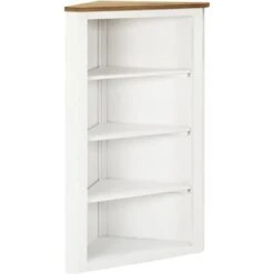 Armoire D'angle 59x36x100 Cm Bois De Chêne Massif VidaXL