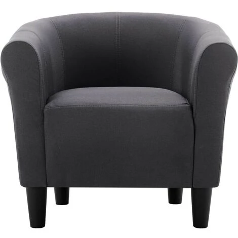 Hommoo Fauteuil Noir Tissu HDV13870 6 Hommoo Fauteuil Noir Tissu HDV13870 – Image 4