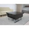 Table Basse Relevable Multifonction Woods Laqué Noir -VIDAXL || Songmics Soldes 26096586 1