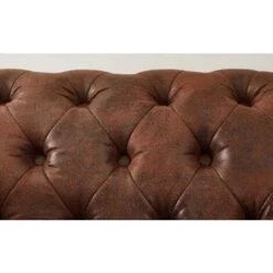 Winston - Canapé 3 Places Chesterfield - Style Industriel -VIDAXL || Songmics Soldes 26669839 4