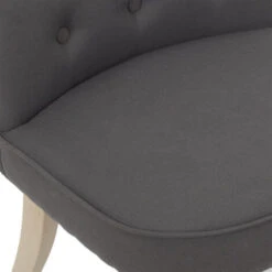 NORA - Fauteuil Avec Dossier Capitonné Coloris Gris 11 NORA - Fauteuil Avec Dossier Capitonné Coloris Gris -VIDAXL || Songmics Soldes 27209163 5