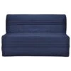 JOÉ Banquette BZ 3 Places - Tissu Bleu Marine - Contemporain - L 143 X P 97 Cm -VIDAXL || Songmics Soldes 27959522 1