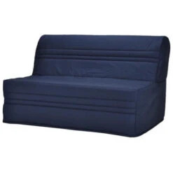 JOÉ Banquette BZ 3 Places - Tissu Bleu Marine - Contemporain - L 143 X P 97 Cm -VIDAXL || Songmics Soldes 27959522 2