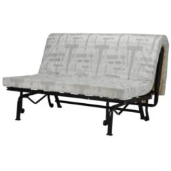 JOÉ Banquette BZ 3 Places - Tissu Bleu Marine - Contemporain - L 143 X P 97 Cm -VIDAXL || Songmics Soldes 27959522 4