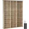 Étagère Bibliothèque Stevie 105,5x19x136,5cm - Etagere Pour CD, Meuble Pour CD, Meuble Range Pour CD -VIDAXL || Songmics Soldes 28423917 1