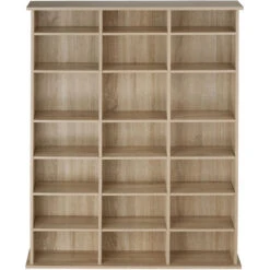 Étagère Bibliothèque Stevie 105,5x19x136,5cm - Etagere Pour CD, Meuble Pour CD, Meuble Range Pour CD -VIDAXL || Songmics Soldes 28423917 5