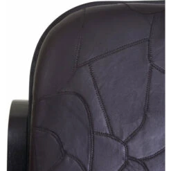 Fauteuil à Bascule Rocking Chair En Bois Noyer Assise En Cuir Patchwork Marron 10 Fauteuil à Bascule Rocking Chair En Bois Noyer Assise En Cuir Patchwork Marron -VIDAXL || Songmics Soldes 29230881 4