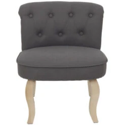 Paris Prix - Fauteuil Design Eleonor 64cm Gris -VIDAXL || Songmics Soldes 33674687 2