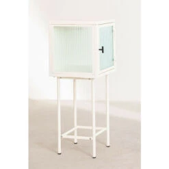 Vitrine Hall En Métal Et Verre Vertal SKLUM Beige Crème 11 Vitrine Hall En Métal Et Verre Vertal SKLUM Beige Crème -VIDAXL || Songmics Soldes 36624428 5