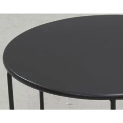 Tables Basses En Métal Teinté Noir (Lot De 2) -VIDAXL || Songmics Soldes 36982720 3