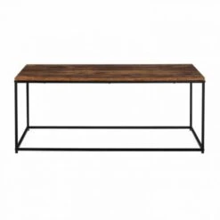 Table Basse DAYTON Plateau épais Effet Vieilli Design Industriel 8 Table Basse DAYTON Plateau épais Effet Vieilli Design Industriel -VIDAXL || Songmics Soldes 37540772 3