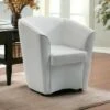 Talamo Italia Chaise Longue Annaluna, Chaise Longue, 100% Made In Italy, Fauteuil Relax En éco-cuir, Cm 70x60h74, Blanc, Avec Emballage Renforcé -VIDAXL || Songmics Soldes 37876956 1