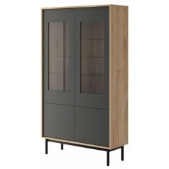 Vitrine Industrielle 2 Portes Basi 104 Cm