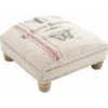 Repose-pieds En Tissu Jardin Botanique -VIDAXL || Songmics Soldes 401500 1