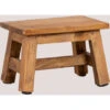 Tabouret Bas En Bois Abet SKLUM Marron Bois Marron -VIDAXL || Songmics Soldes 40449869 1